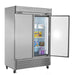 MXSF-49FDHC Maxx Cold Double Door, Solid Door Reach-In Freezer, Bottom Mount, 49 Cu ft - Top Restaurant Supplies