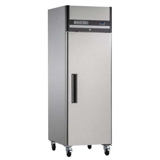 MXCR-19FDHC Maxx Cold Single Door, Solid Door Reach-In Refrigerator, Top Mount, 19 Cu ft - Top Restaurant Supplies