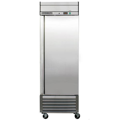 MXSR-23FDHC Maxx Cold Single Door, Solid Door Reach-In Refrigerator, Bottom Mount, 23 Cu ft - Top Restaurant Supplies