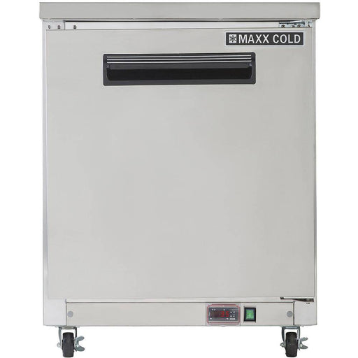 MXCF27UHC Maxx Cold Single Door Undercounter Freezer, 27” Wide - Top Restaurant Supplies