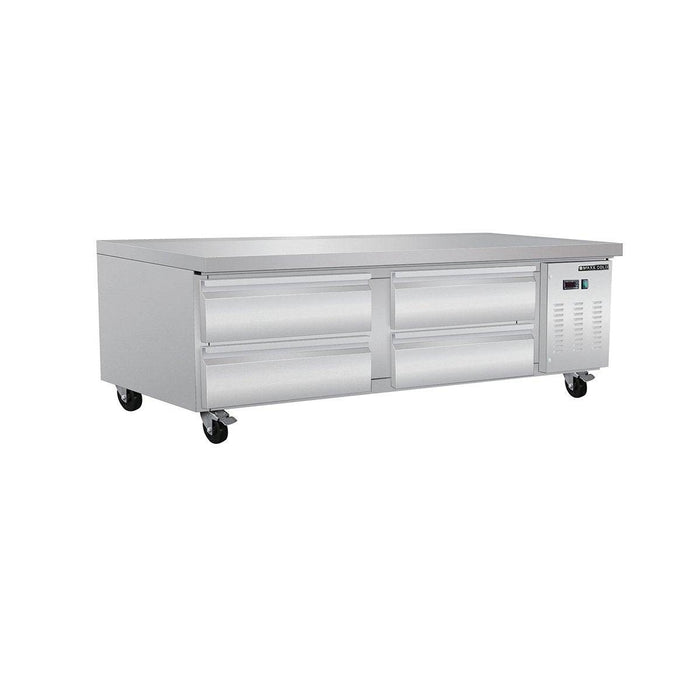 MXCB72HC Maxx Cold Four Drawer Refrigerated Chef Base, 72” Wide - Top Restaurant Supplies