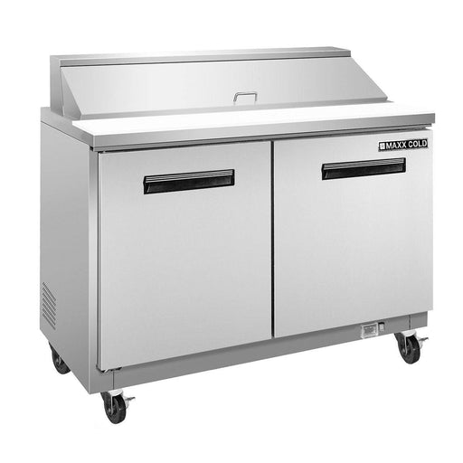 MXCR60SHC Maxx Cold Double Door Sandwich Prep Table, 60” Wide - Top Restaurant Supplies