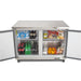MXCR48UHC Maxx Cold Double Door Undercounter Refrigerator, 48” Wide - Top Restaurant Supplies