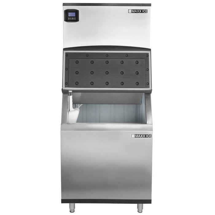 MIM1000NH Maxx Ice 1000 lb Intelligent Series Modular Ice Machine, 30” Wide Half-Dice - Top Restaurant Supplies