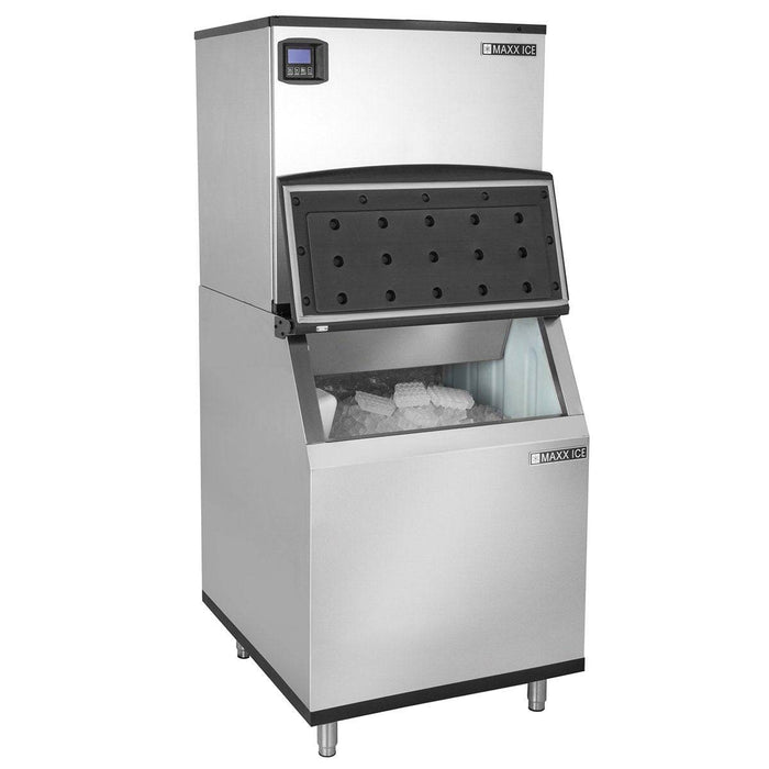 MIM1000NH Maxx Ice 1000 lb Intelligent Series Modular Ice Machine, 30” Wide Half-Dice - Top Restaurant Supplies