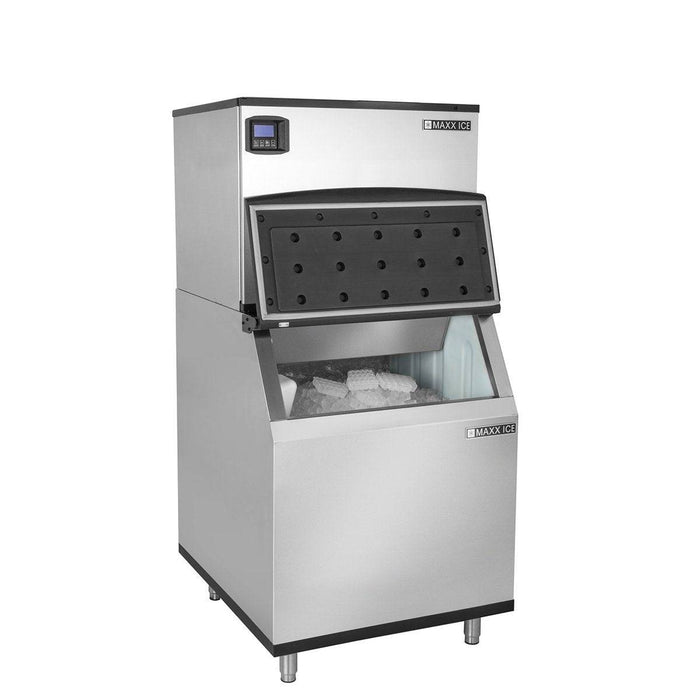 MIM370NH Maxx Ice 370 lb Intelligent Series Modular Ice Machine, 30” Wide Half-Dice - Top Restaurant Supplies