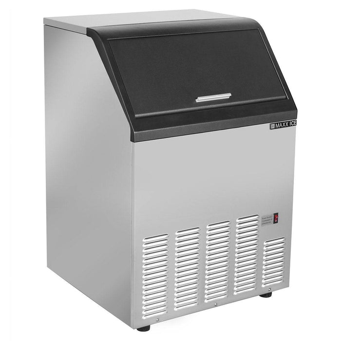 MIM125H Maxx Ice 85 lb Self-Contained Ice Machine, Half-Dice - Top Restaurant Supplies