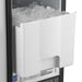 MIM50 Maxx Ice 50 lb Self-Contained Ice Machine, Black + Stainless - Top Restaurant Supplies