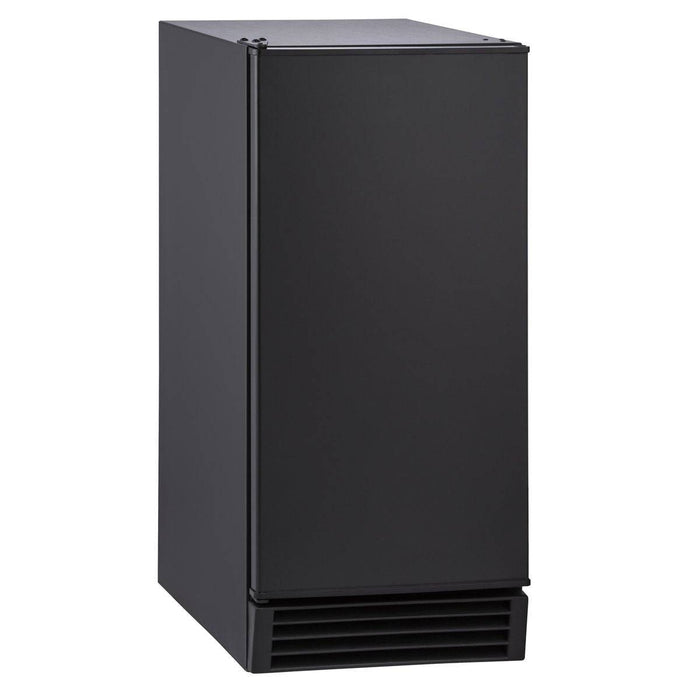 MIM50V Maxx Ice 50 lb Self-Contained Ice Machine, Black, Value Series - Top Restaurant Supplies