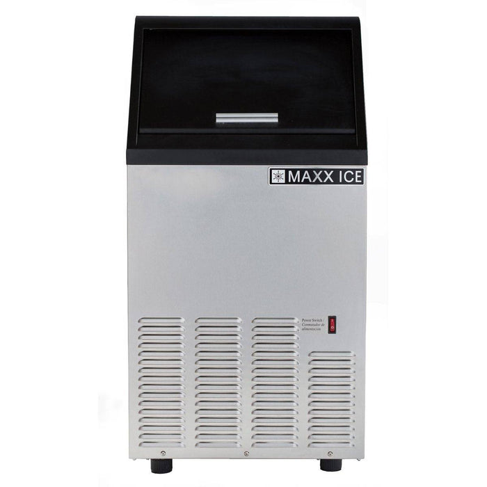 MIM75 Maxx Ice 75 lb Self-Contained Ice Machine, Bullet Cube - Top Restaurant Supplies