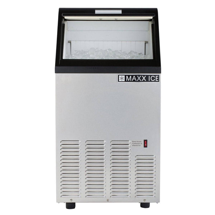 MIM75 Maxx Ice 75 lb Self-Contained Ice Machine, Bullet Cube - Top Restaurant Supplies