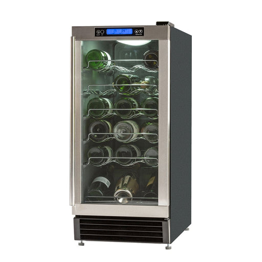 MCWC28 Maxx Ice Glass Door Compact Wine Cooler, 28 Bottles - Top Restaurant Supplies