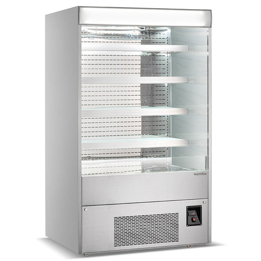 Marchia MDS48 48" Open Air Cooler, Grab and Go Refrigerator, 220V - Top Restaurant Supplies