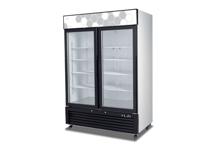 Migali C-49FM-HCe 49 cu/ft Glass Door Merchandiser Freezer - Top Restaurant Supplies