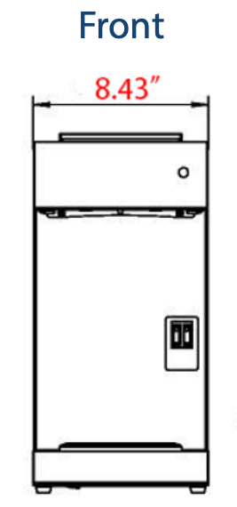 Prepline PCM2D-1 Pourover Coffee Maker with 2 Warmers and Coffee Decanters, 120V - Top Restaurant Supplies