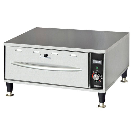 Prepline DW1 Single Freestanding Stainless Steel Drawer Warmer- 450W, 120V - Top Restaurant Supplies