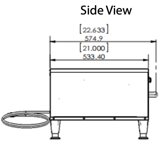 Prepline DW1 Single Freestanding Stainless Steel Drawer Warmer- 450W, 120V - Top Restaurant Supplies