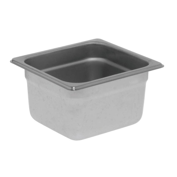 Prepline PFP-16-4 One-Six 1/6 Stainless Steel Food Pan with 4" Depth - Top Restaurant Supplies