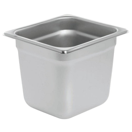 Prepline PFP-16-6 One-Six 1/6 Stainless Steel Food Pan with 6" Depth - Top Restaurant Supplies