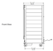 Prepline MPI1836 Full Size Insulated Heater Proofer Cabinet with Clear Door, 120V - Top Restaurant Supplies