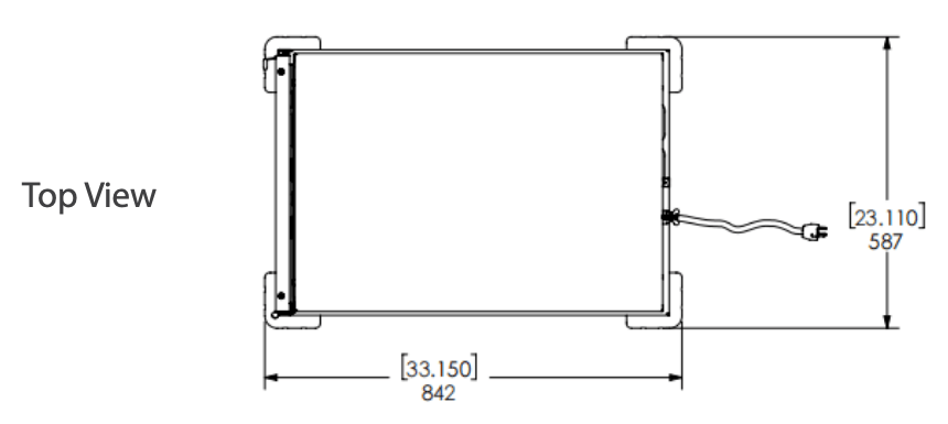 Prepline MPI1836 Full Size Insulated Heater Proofer Cabinet with Clear Door, 120V - Top Restaurant Supplies