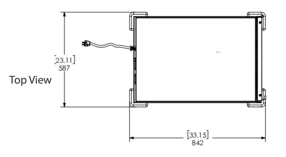 Prepline MPN1812 Undercounter Half Size Non-Insulated Heater Proofer with Clear Door, 120V - Top Restaurant Supplies