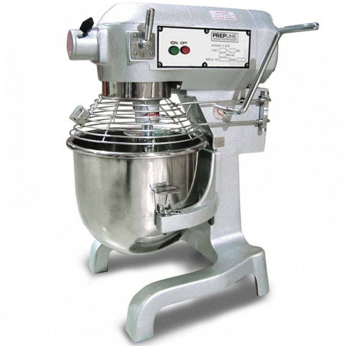 Prepline PHLM20B-T 20 Quart Heavy Duty Gear Driven Commercial Planetary Stand Mixer with Timer - Top Restaurant Supplies