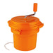 Prepline SP-2-5 2.5 Gallon Orange Salad Spinner, Dryer - Top Restaurant Supplies