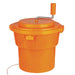 Prepline SP-5 5 Gallon Orange Salad Spinner, Dryer - Top Restaurant Supplies