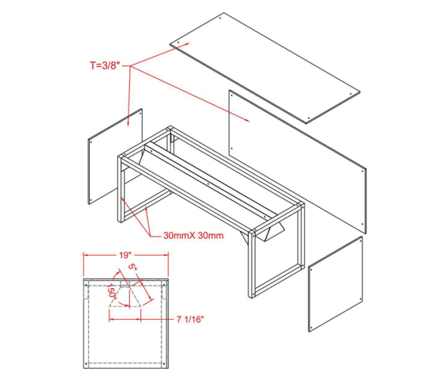 Prepline PSG-LT-48 48" Glass Sneeze Guard with Lamp Bulb for Steam Table - Top Restaurant Supplies