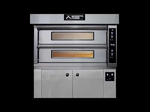 Moretti Forni ID-M 105.65 iDeck electronic Control Electric Pizza Oven 105 x 65 cm chamber. 1 Deck - Top Restaurant Supplies