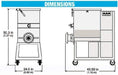 Pro-Cut KMG-32 Meat Mixer Grinder, 7.5 HP, 220V, 3 Phase - Top Restaurant Supplies