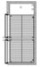 SABA SBB-24-48GSS 48" Two Glass Door Stainless Steel Back Bar Cooler - Top Restaurant Supplies