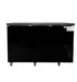 SABA SBB-24-60B 60" Two Door Back Bar Cooler (Black) - Top Restaurant Supplies