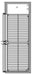 SABA SBB-24-60GSS 60" Two Glass Door Stainless Steel Back Bar Cooler - Top Restaurant Supplies