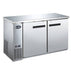 SABA SBB-24-60SS 60" Two Door Stainless Steel Back Bar Cooler - Top Restaurant Supplies