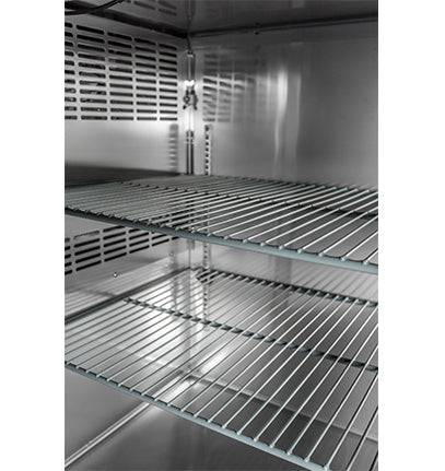 SABA SBB-24-60SS 60" Two Door Stainless Steel Back Bar Cooler - Top Restaurant Supplies