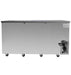 SABA SBB-24-72GSS 72" Three Glass Door Stainless Steel Back Bar Cooler - Top Restaurant Supplies