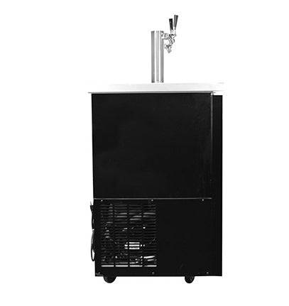 SABA SDD-24-48 48" Direct Draw Beer Dispenser with (1) Double Tap - Top Restaurant Supplies