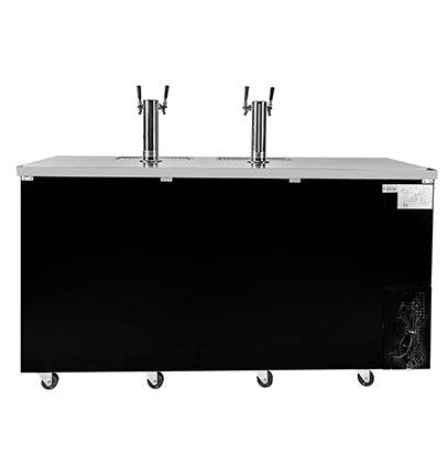 SABA SDD-24-72 72" Direct Draw Beer Dispenser with (2) Double Tap - Top Restaurant Supplies