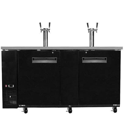 SABA SDD-27-69 69" Draft Beer Dispenser with (2) Double Tap - Top Restaurant Supplies