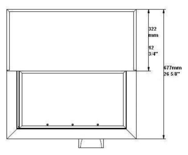 SABA SBC-25 26″ Horizontal Bottle Cooler - Top Restaurant Supplies