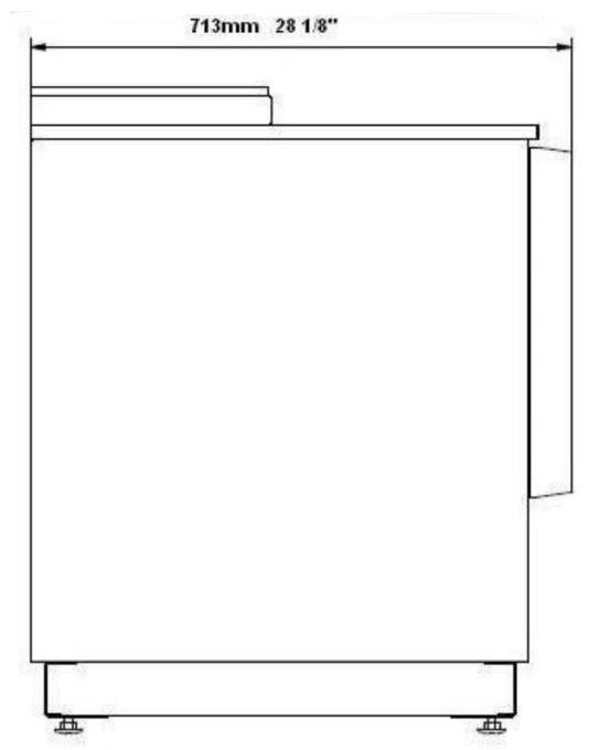 SABA SBC-25 26″ Horizontal Bottle Cooler - Top Restaurant Supplies