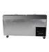 SABA SPP-67-9 67″ Two Door Refrigerated Pizza Prep Table with Pans Stainless Steel - Top Restaurant Supplies