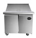 SABA SPS-36-15M 36" Two Door Mega Prep Table with Pans Stainless Steel - Top Restaurant Supplies