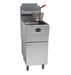 SABA GF45-P 16" 45 lb. Capacity Gas Fryer (Liquid Propane) 120,000 BTU - Top Restaurant Supplies