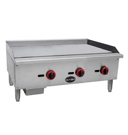 SABA MG-36 36" Gas Griddle 90,000 BTU - Top Restaurant Supplies