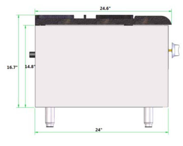 SABA SP-1 18" Single Stock Pot NG - Top Restaurant Supplies