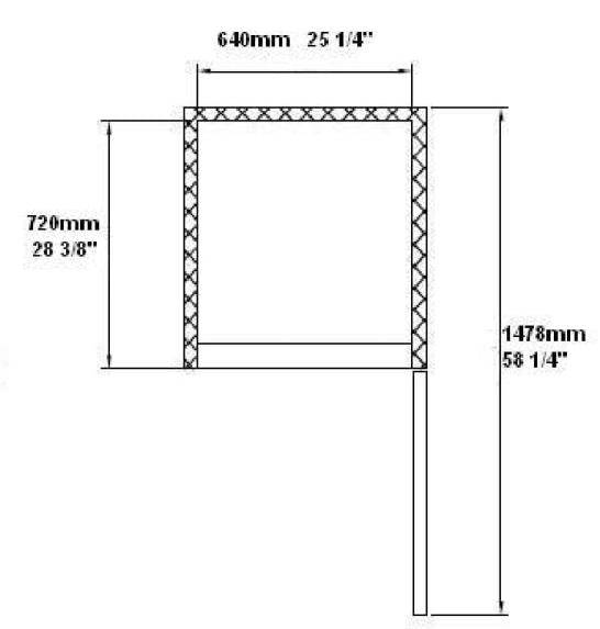 SABA SM-23R 28" One Glass Door Merchandiser Refrigerator, 23 Cu. Ft. - Top Restaurant Supplies