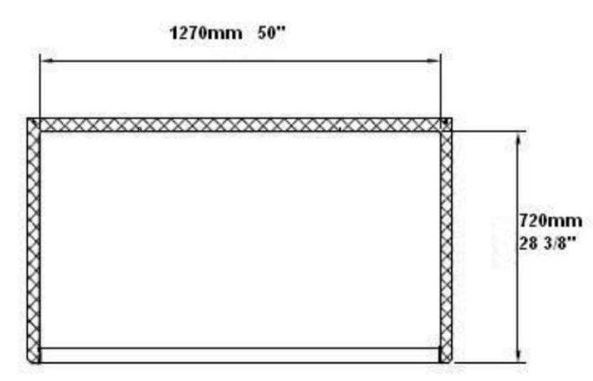 SABA SM-45RS 53" Two Sliding Glass Door Merchandiser Refrigerator, 45 Cu. Ft. - Top Restaurant Supplies